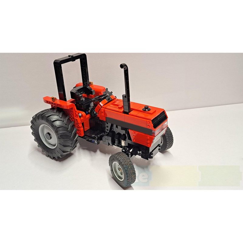 Agriculture Farming Education - MOC-202283 ชุดตัวต่อรถแทรกเตอร์ย้อนยุคยุค 80 สำหรับฟาร์มในเมือง รุ่น 1102