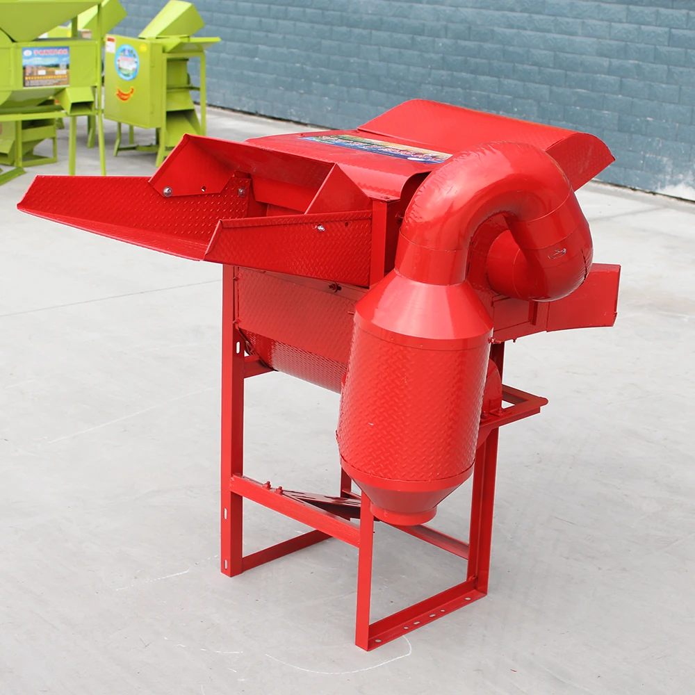 Rice Thresher Machine - เครื่องนวดข้าวโพดขนาดเล็กอเนกประสงค์, เครื่องนวดข้าวสาลี ข้าว ถั่วเหลือง และพืชตระกูลถั่ว สำหรับใช้ในฟาร์ม
