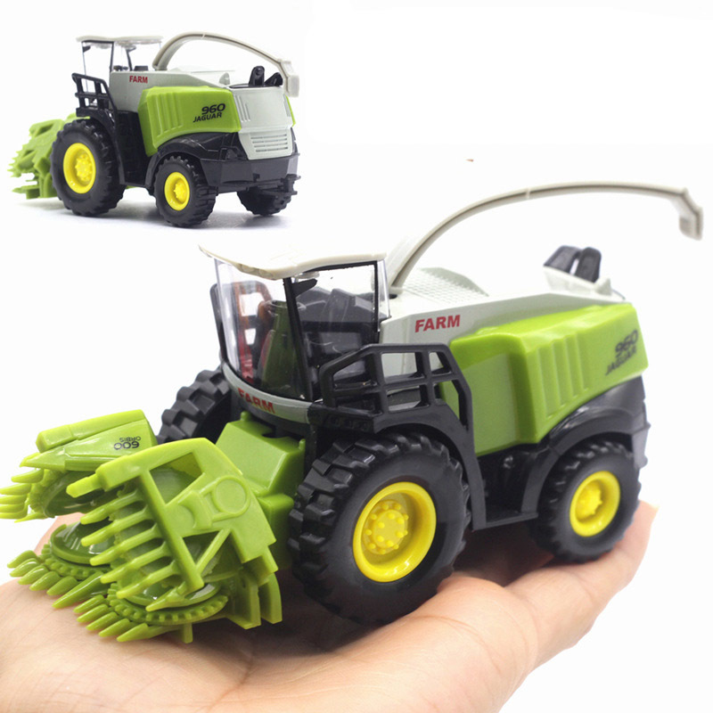 Agriculture Farming Education - B075 โลหะรถบรรทุกฟาร์มการเกษตร Harvester รถของเล่นเด็กยานพาหนะ Farmer รถแทรกเตอร์รถของเล่นเพื่อการศึกษาเด็ก