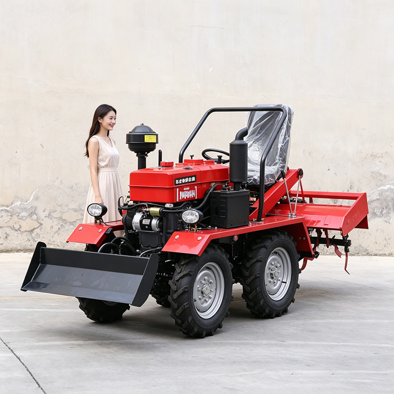 Farming Farmer - รถไถนาสี่ล้อแบบปรับแต่งได้ตามความต้องการของเกษตรกร, เครื่องพรวนดินแบบโรตารี่, เครื่องพรวนดินขนาดเล็กแบบล้อ และเครื่องไถพรวนดินขนาดเล็กสำหรับฟาร์ม