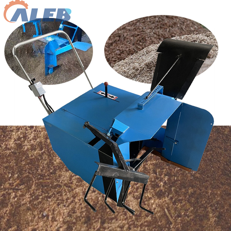 Compost Turner Machine - เครื่องผสมปุ๋ยหมักเห็ดแบบเคลื่อนที่ขนาดเล็กพร้อมมอเตอร์สำหรับการผสมและหมักปุ๋ยอินทรีย์ ลดราคาพิเศษ
