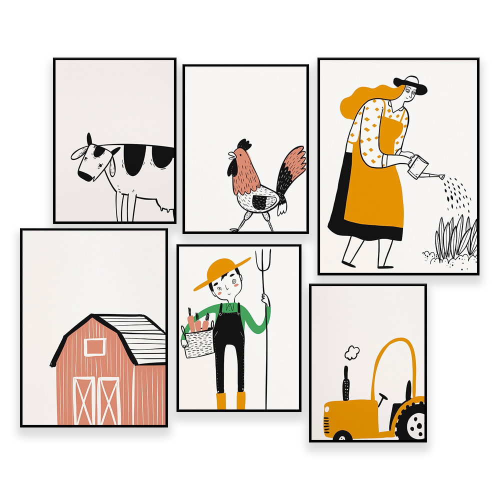 Agriculture Farming Education - Wall Gallery Agriculture - 4-H, ag
