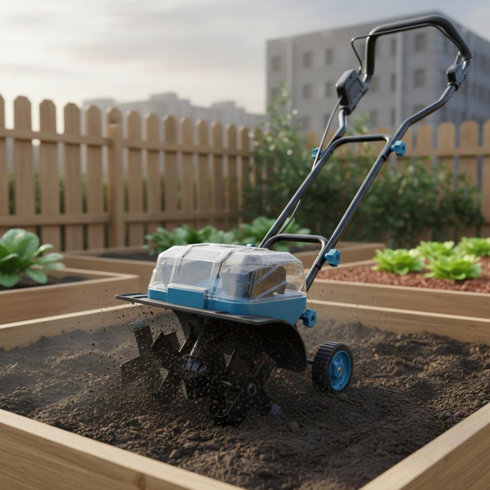 เครื่องพรวนดินแบบเดินตาม 40V แ - Farming Farmer บทวิจารณ์และราคา