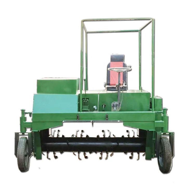 เครื่องหมักปุ๋ยอินทรีย์แบบเคลื - Compost Turner Machine บทวิจารณ์และราคา