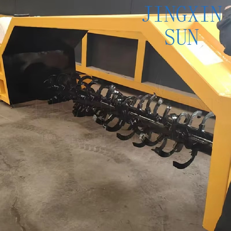 เครื่องหมุนปุ๋ยหมักแบบลากด้วยร - Compost Turner Machine บทวิจารณ์และราคา