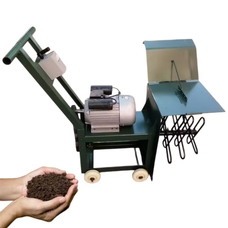 เครื่องกลับและผสมวัสดุเพาะเห็ด - Compost Turner Machine บทวิจารณ์และราคา
