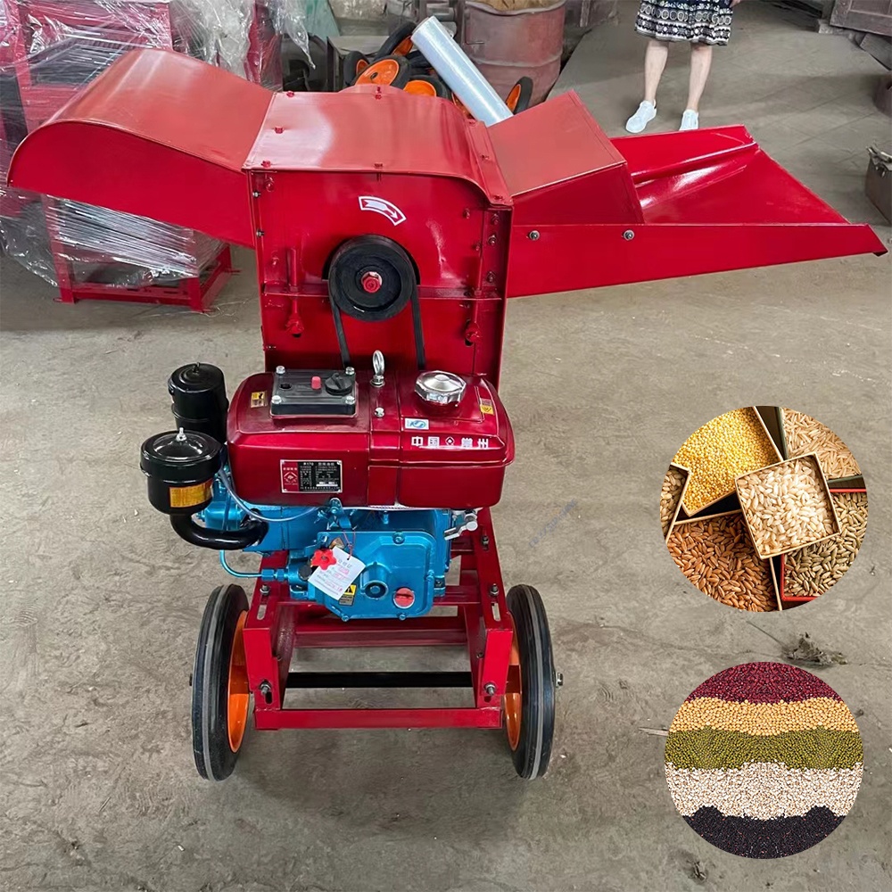 โรงงานขายเครื่องนวดข้าวโพดประส - Rice Thresher Machine บทวิจารณ์และราคา
