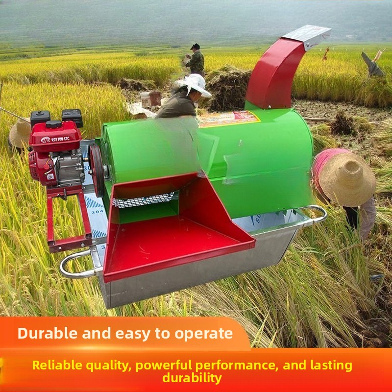 เครื่องนวดข้าวอัตโนมัติ เครื่อ - Rice Thresher Machine บทวิจารณ์และราคา