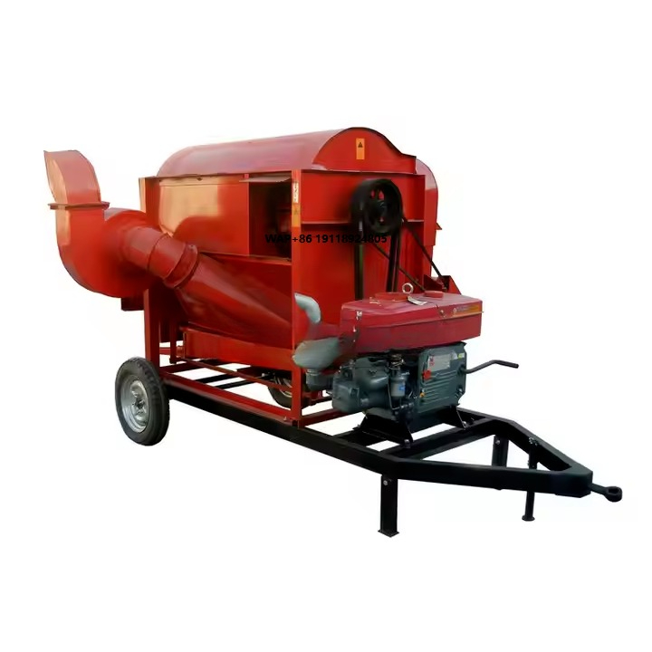 เครื่องนวดข้าว ข้าวสาลี ข้าวฟ่ - Rice Thresher Machine บทวิจารณ์และราคา