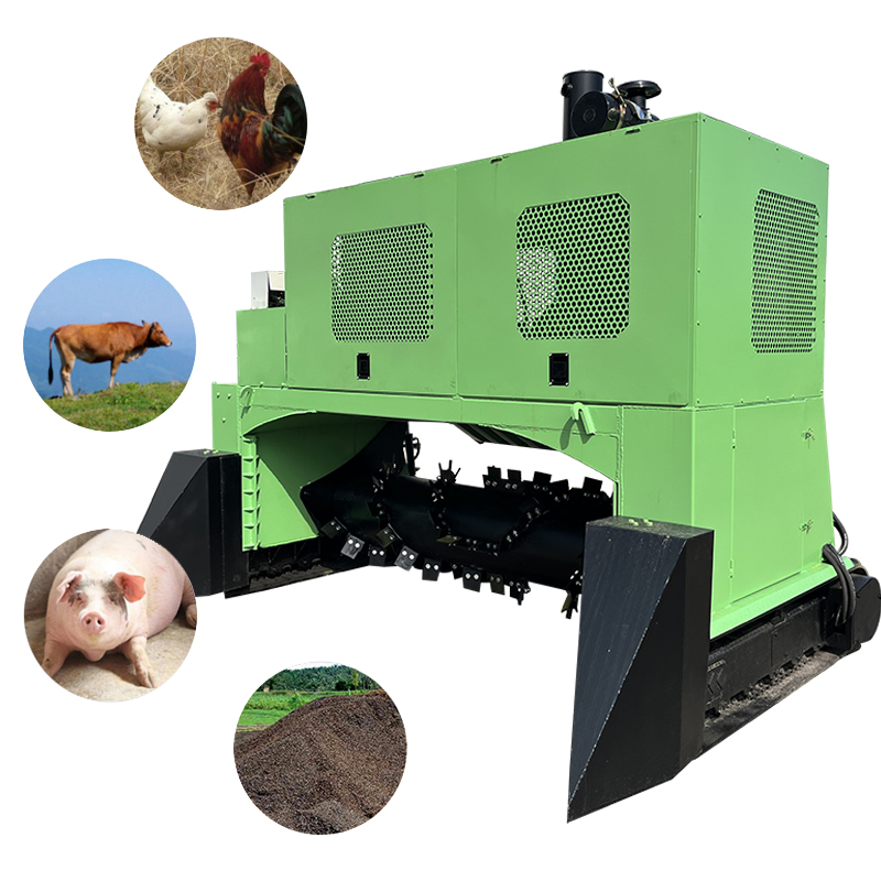 เครื่องจักรกลการเกษตร รถแทรกเต - Compost Turner Machine บทวิจารณ์และราคา