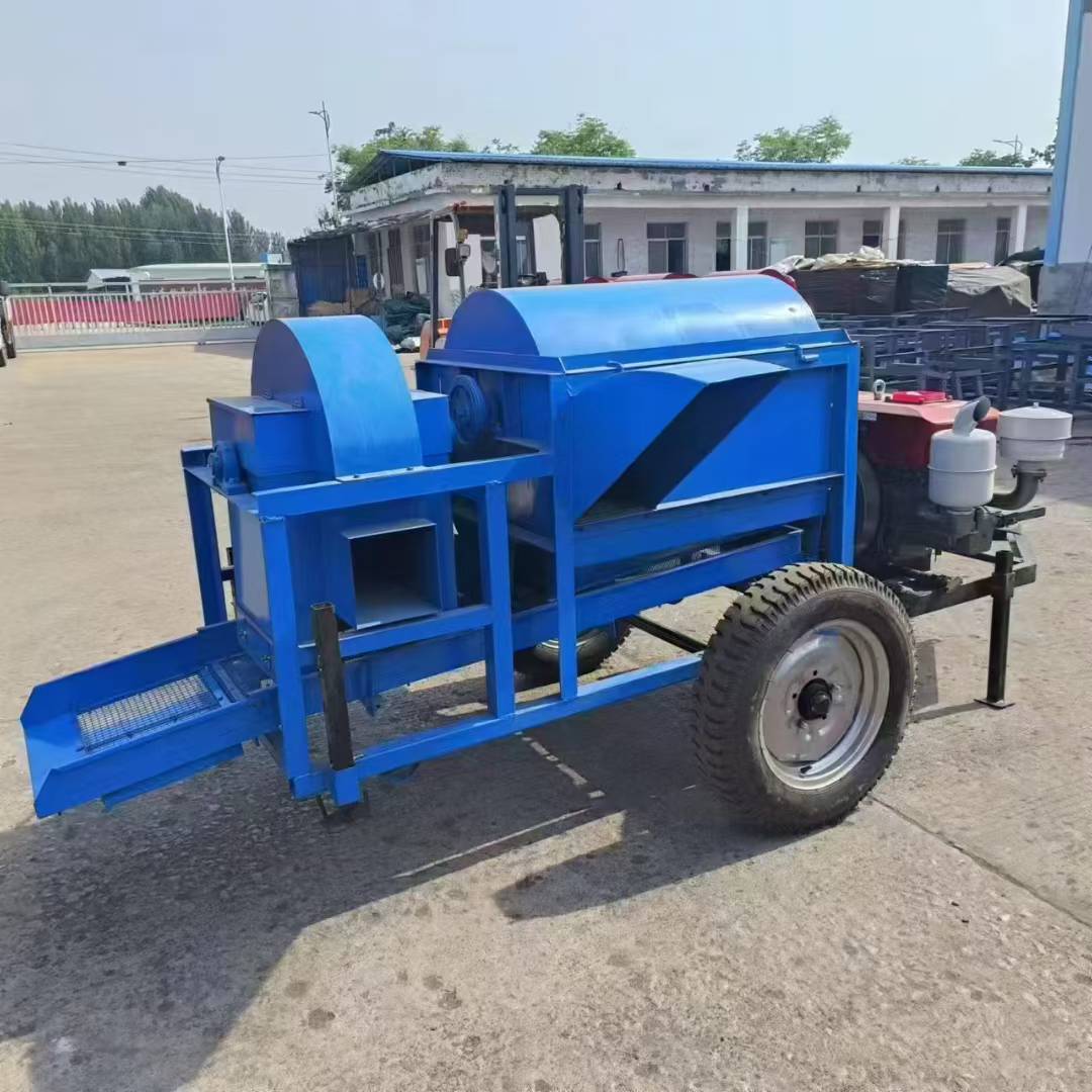 เครื่องนวดข้าวแบบเคลื่อนที่ได้ - Rice Thresher Machine บทวิจารณ์และราคา