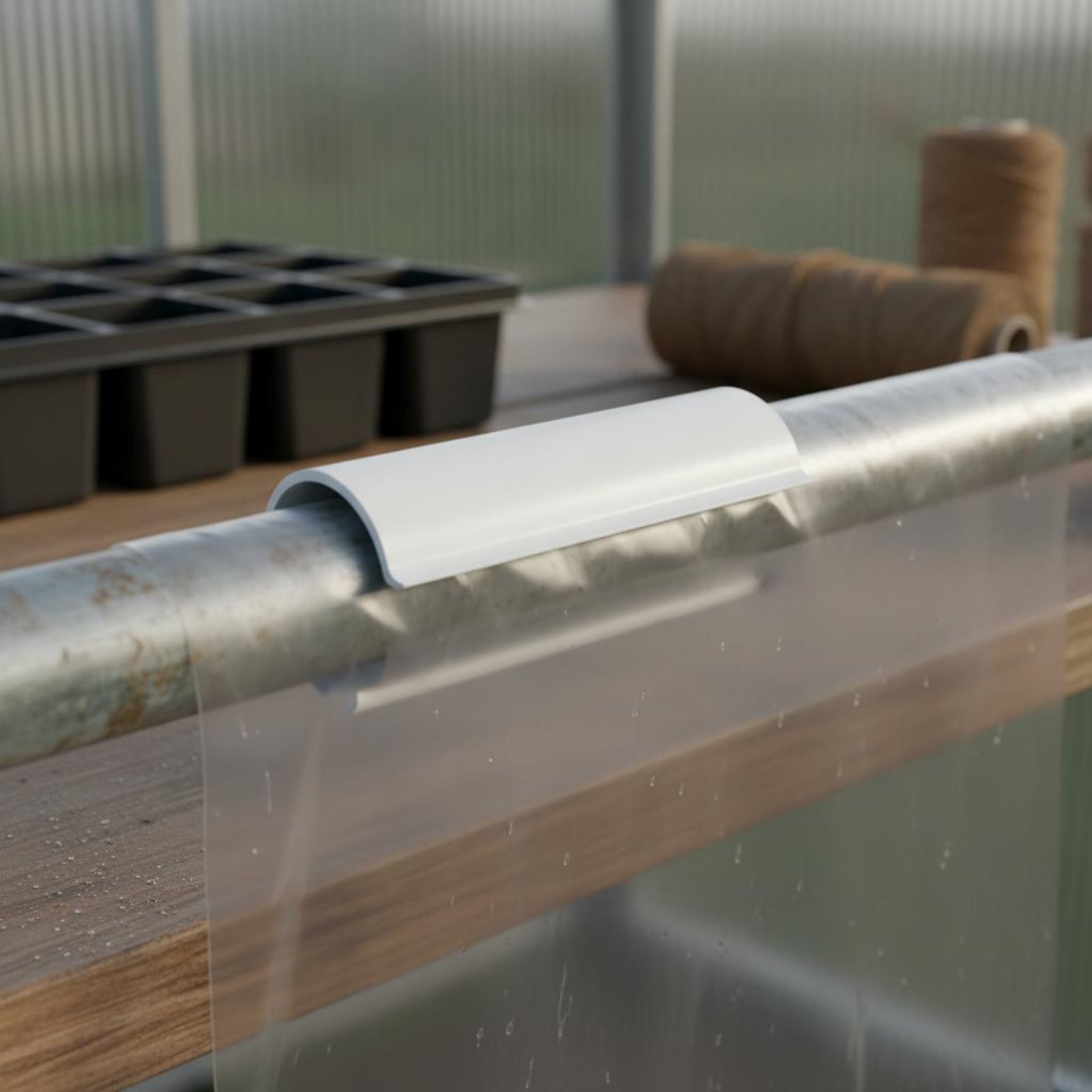 คลิปหนีบฟิล์มเรือนกระจกขนาด 1  - Greenhouse Plastic Film บทวิจารณ์และราคา