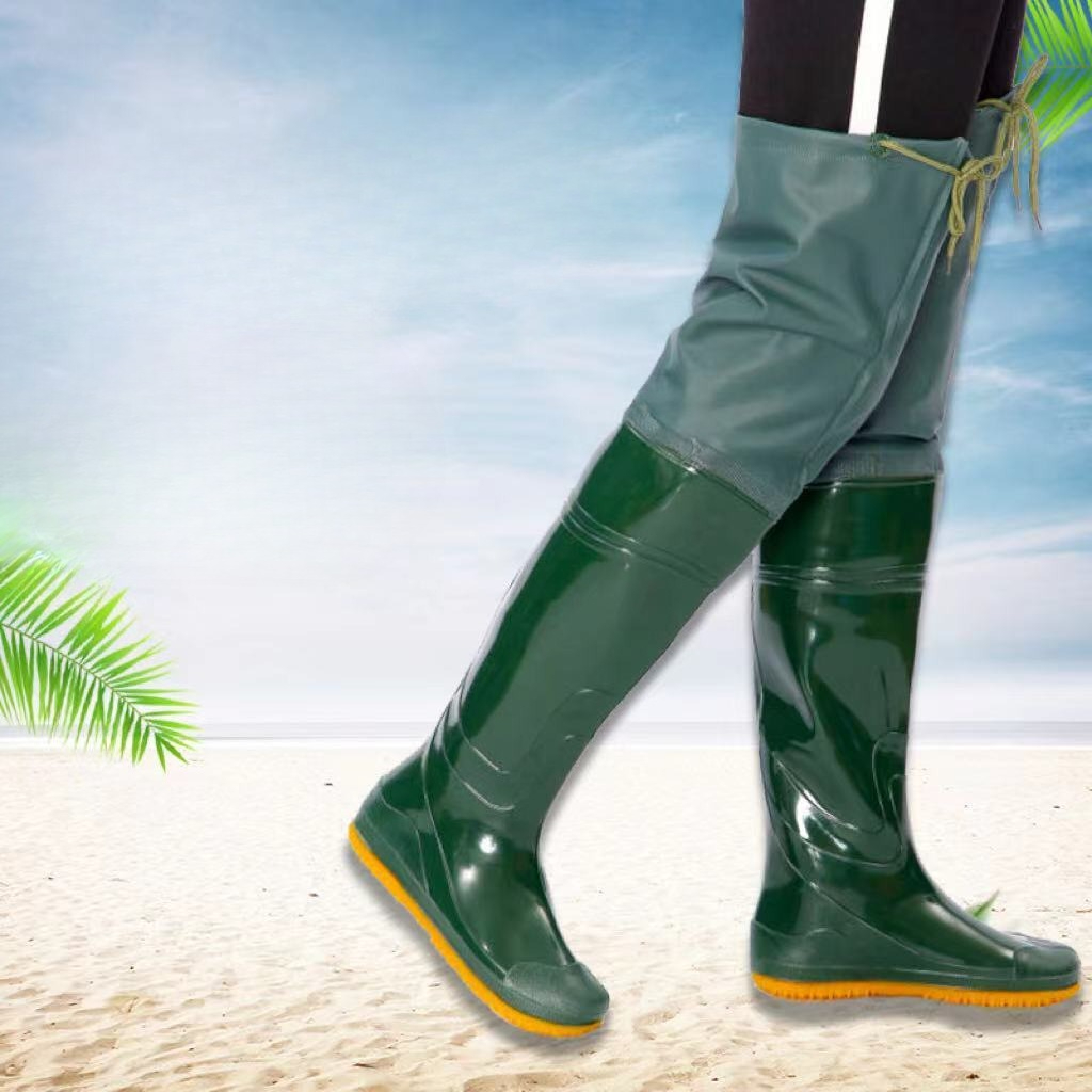 รองเท้าบูทยางกันน้ำแบบ unisex  - Agriculture Farming Rice บทวิจารณ์และราคา