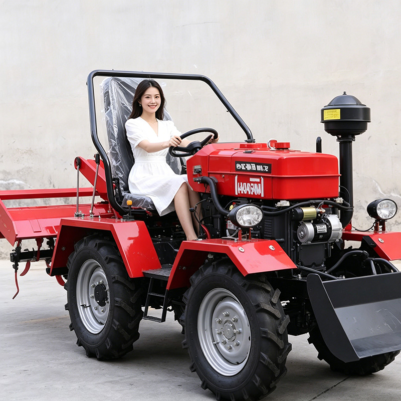 รถไถนาสี่ล้อแบบปรับแต่งได้ตามค - Farming Farmer บทวิจารณ์และราคา