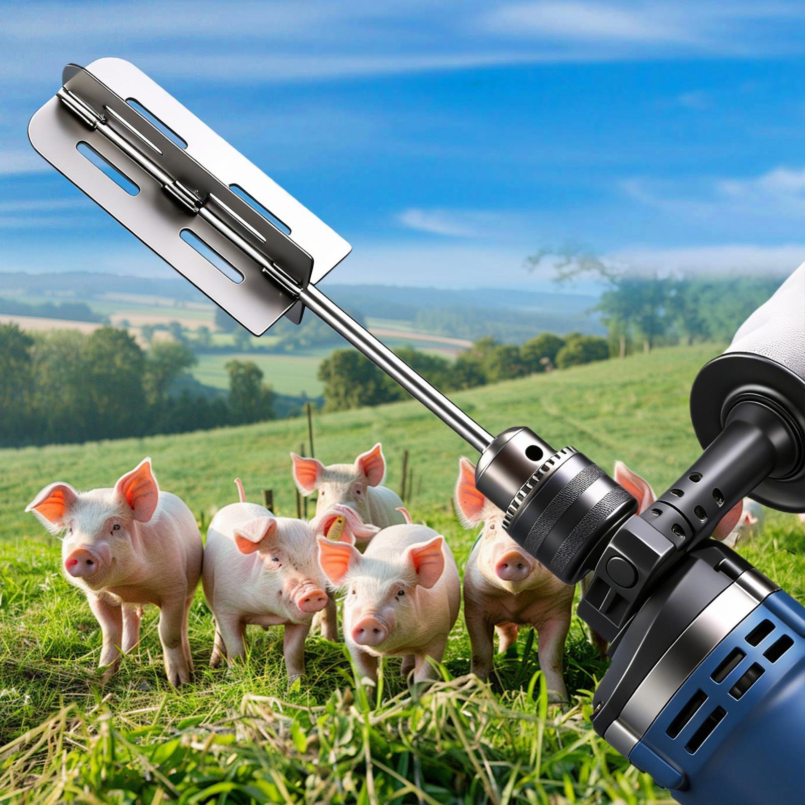เครื่องมือกำจัดขนหมู สแตนเลส ใ - Farming Farmer บทวิจารณ์และราคา
